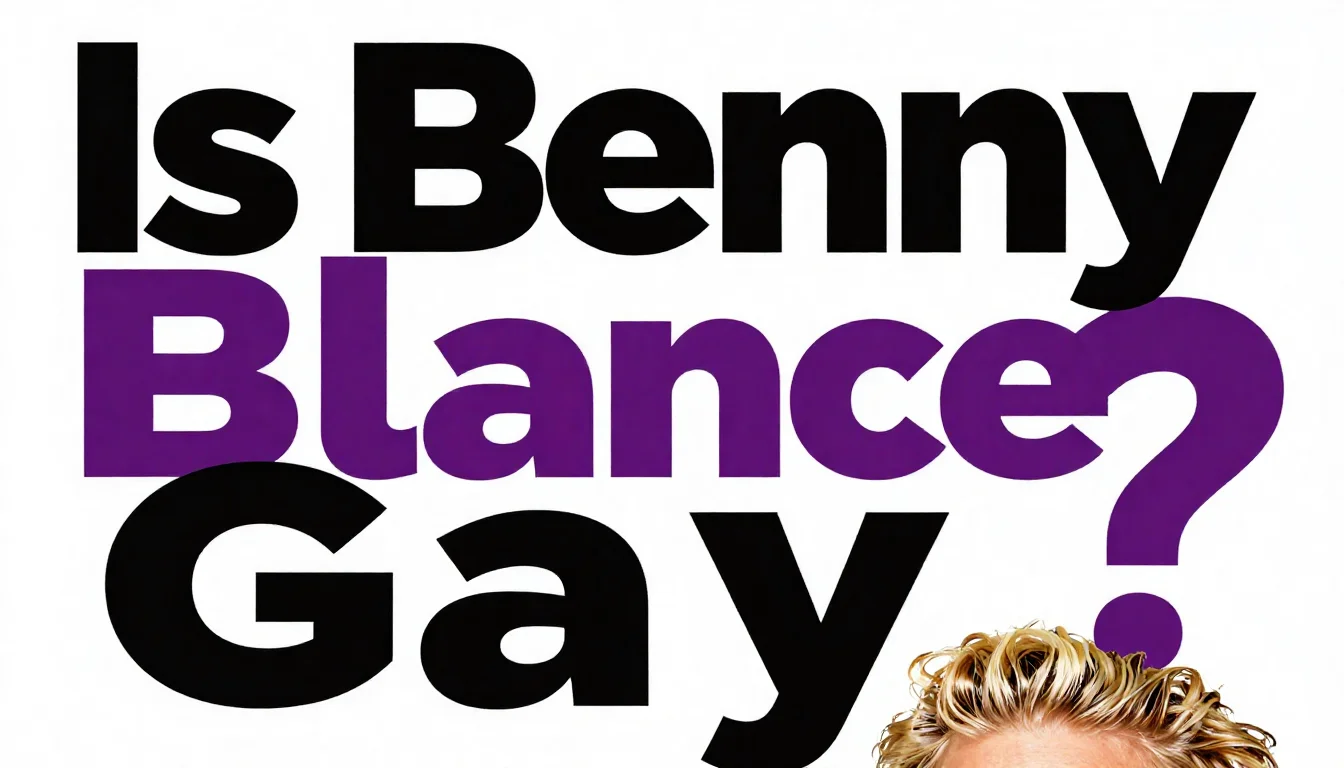 Is Benny Blanco Gay?