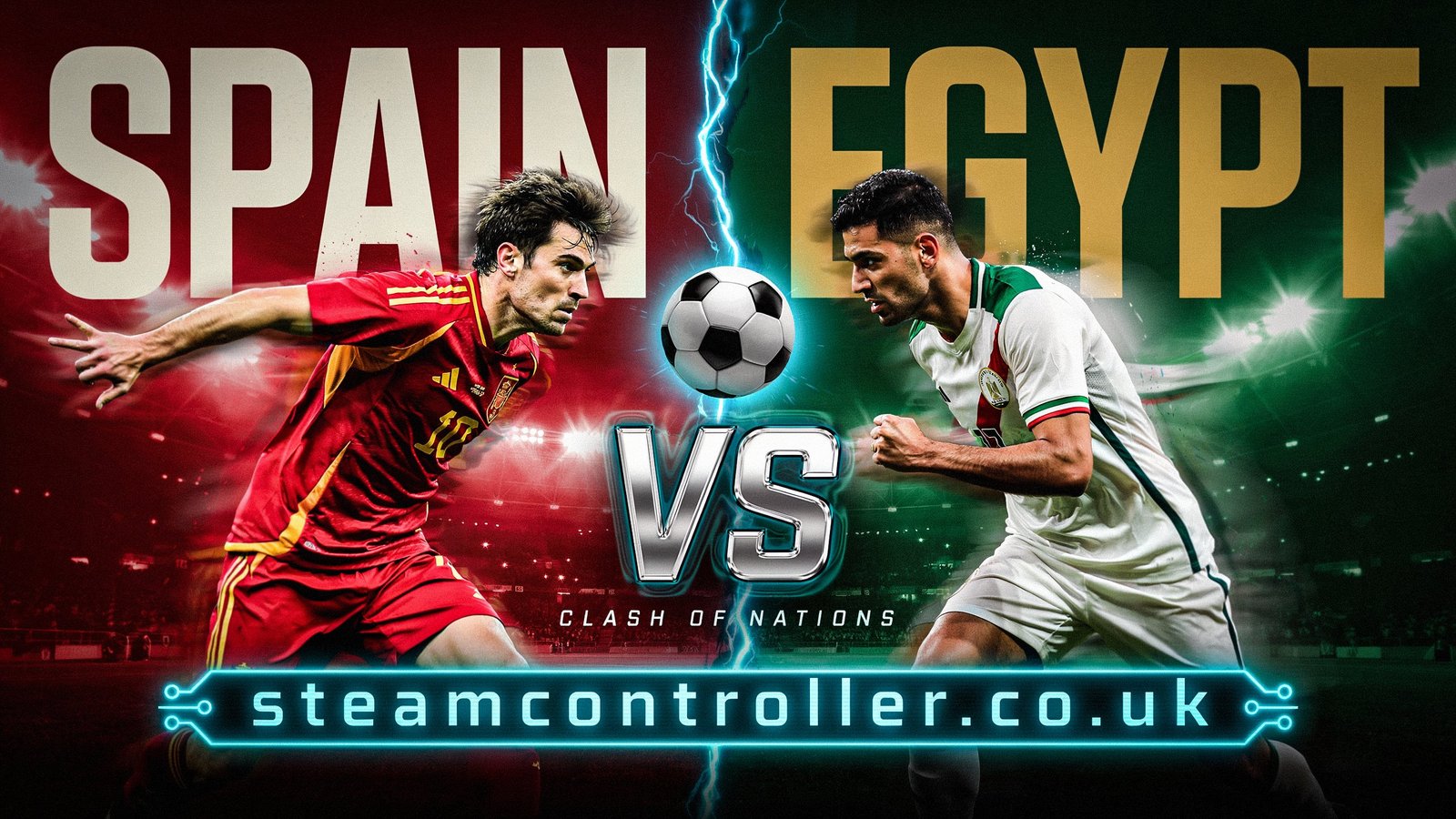 Spain vs Egypt