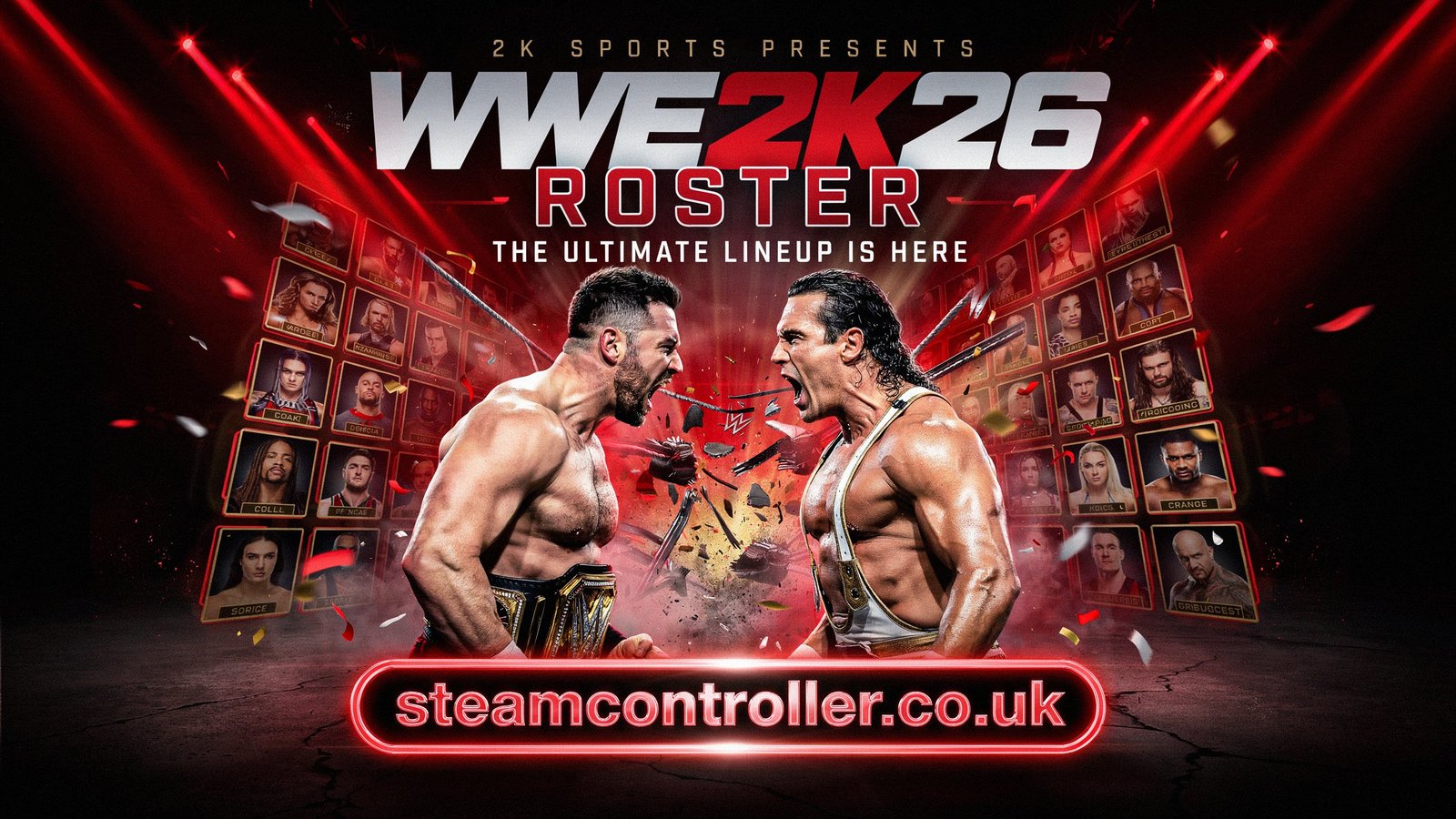 WWE 2K26 Roster
