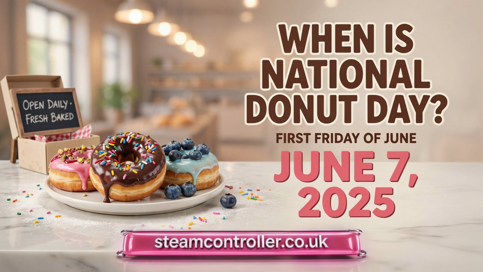 When Is National Donut Day