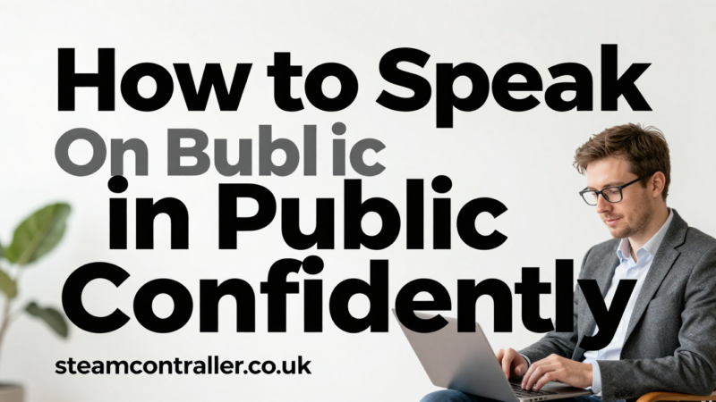 How to Speak in Public Confidently (Without Fear Stopping You) in 2026