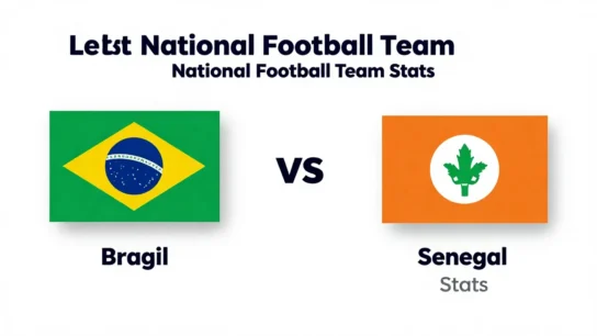 Brazil National Football Team vs Senegal National Football Team Stats