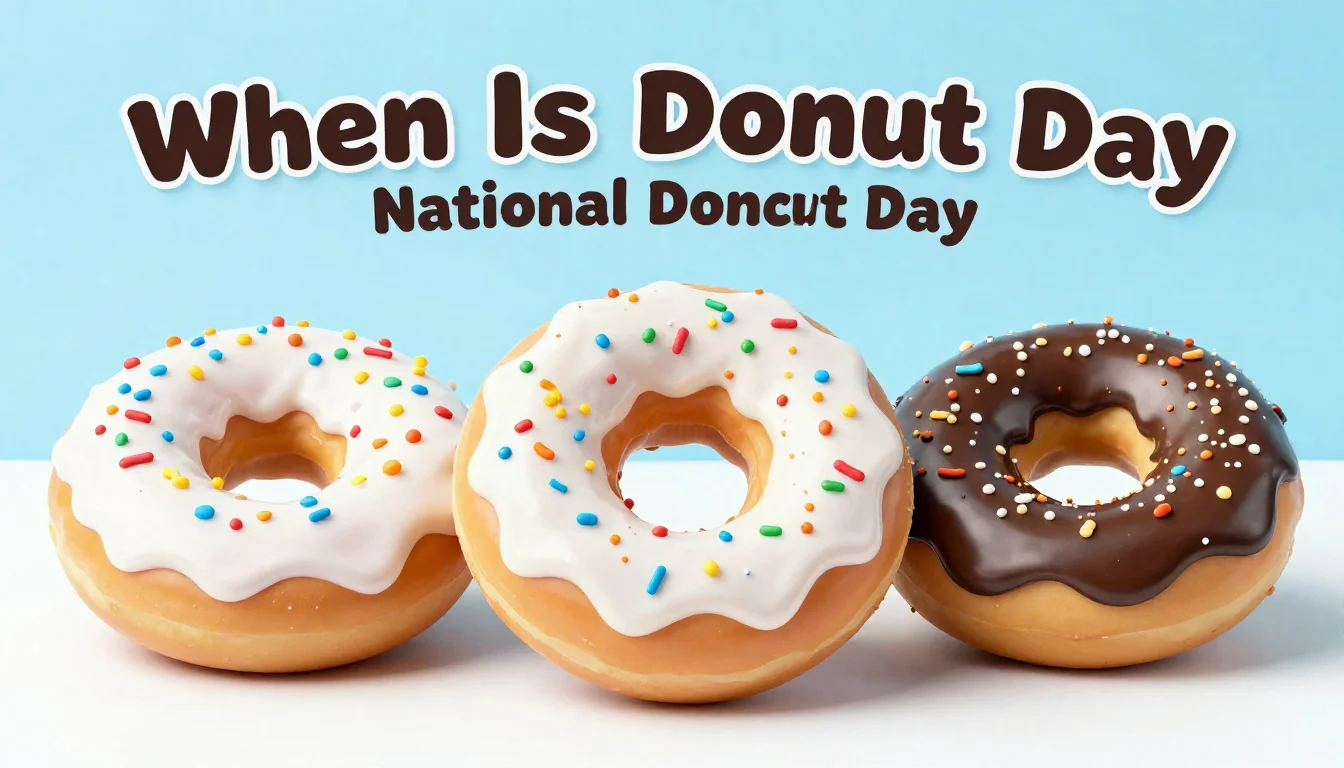 When Is National Donut Day