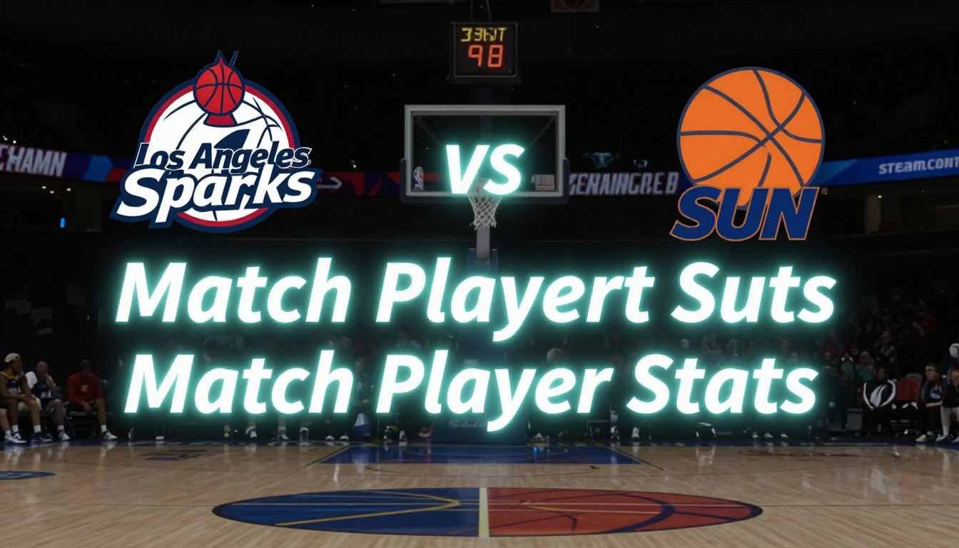 Los Angeles Sparks vs Connecticut Sun Match Player Stats