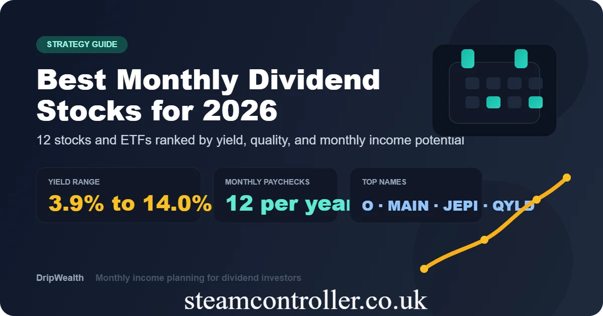 Monthly Dividend Stocks